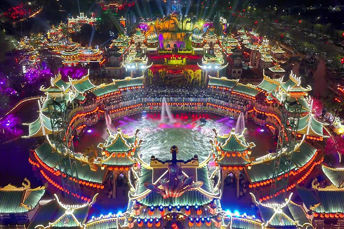 游客抱怨“晚上太黑”？亮化工程讓景區(qū)夜晚“有看頭”！