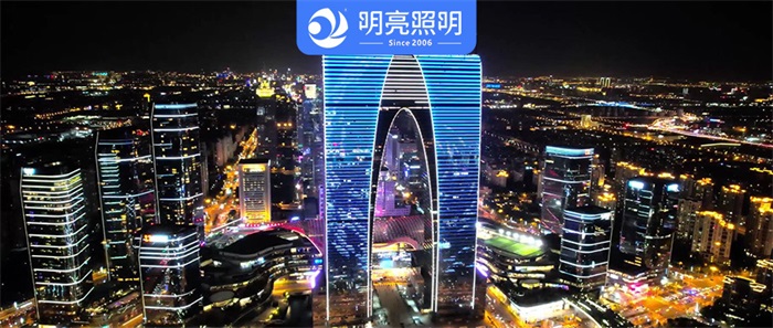 寫字樓外墻亮化竟然有這樣的提升企業(yè)品牌效益？