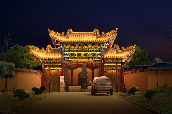 古建筑亮化設(shè)計怎么才能讓人眼前一亮？